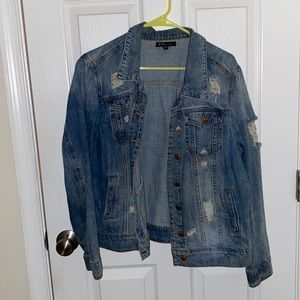 STS distress denim jacket!